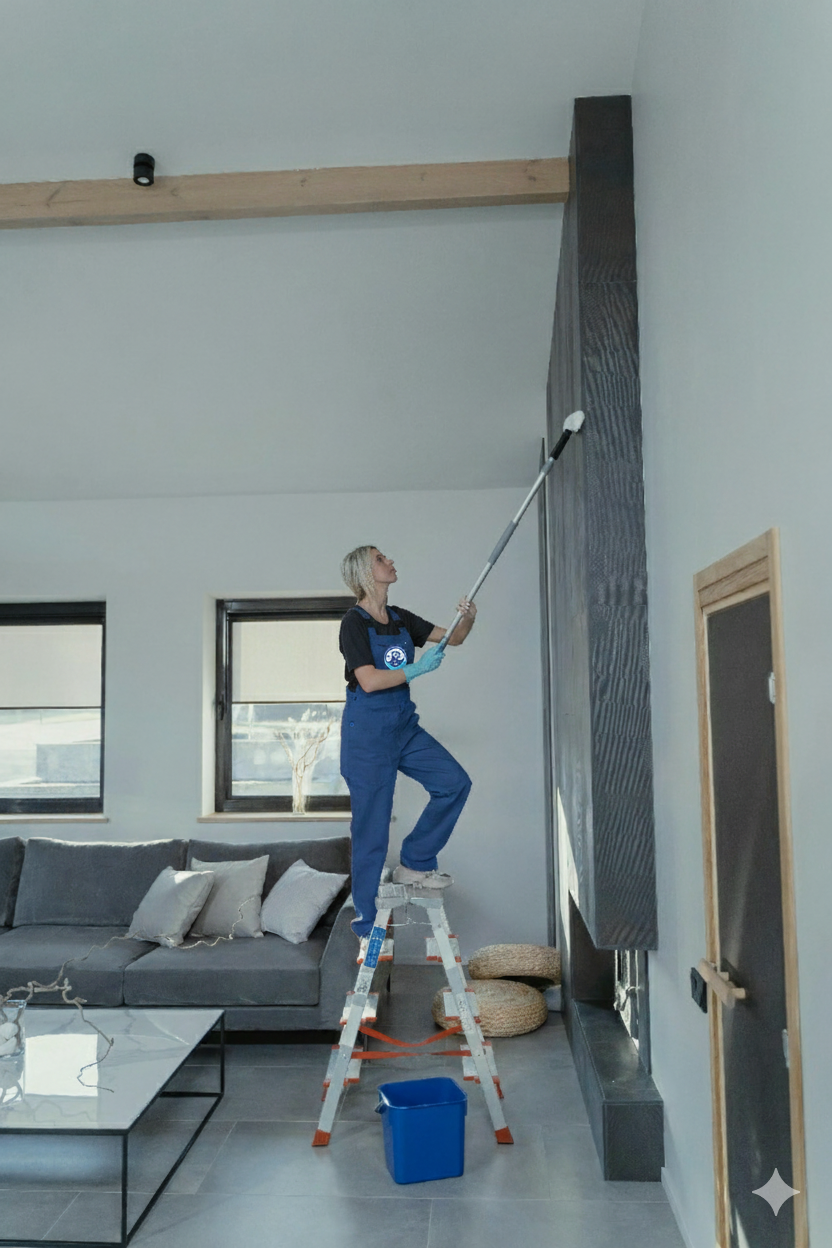 Commercial space cleaning